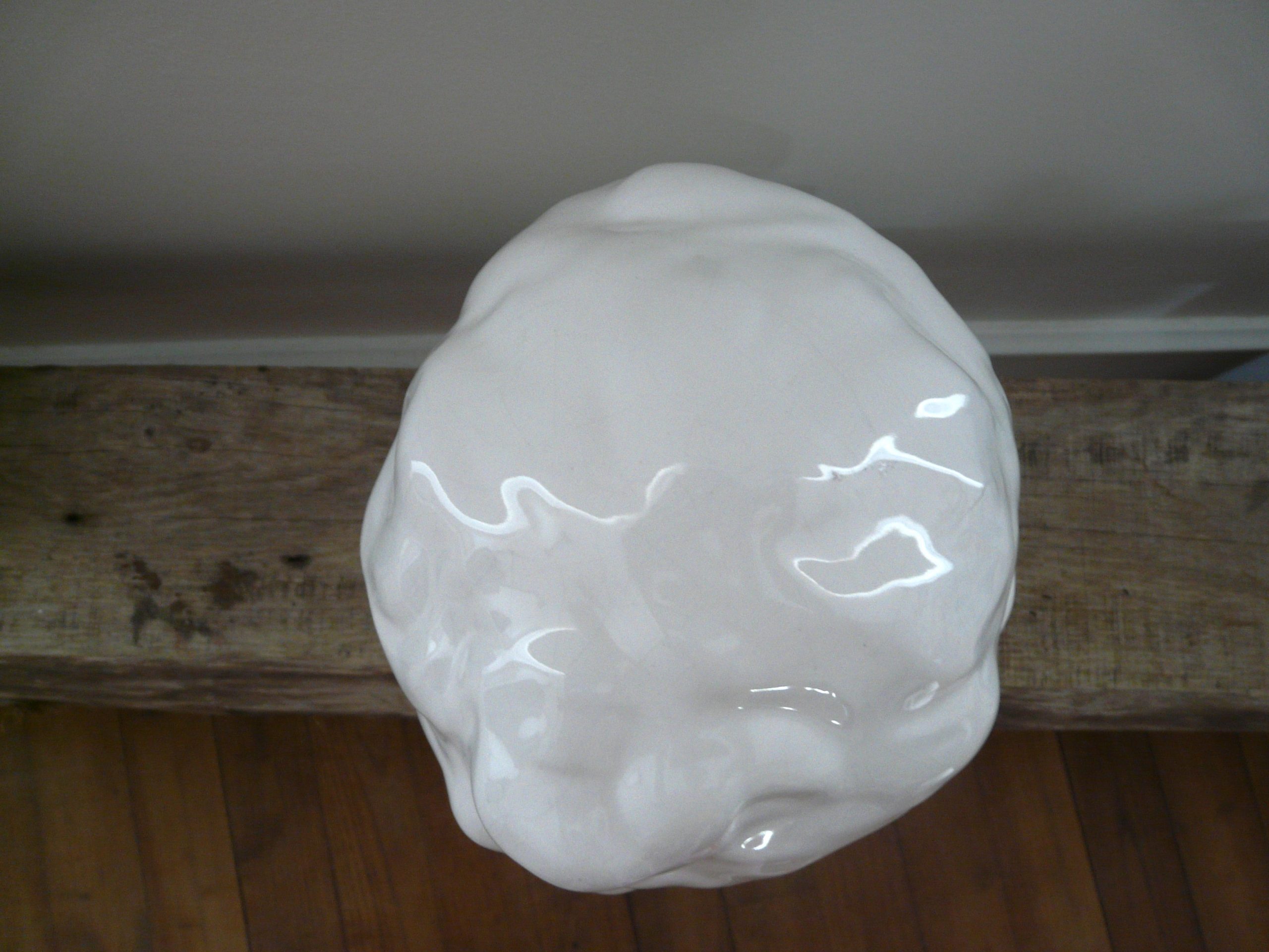 Buste enfant en céramique vintage