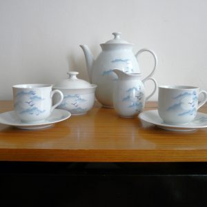 Service à café en porcelaine vintage