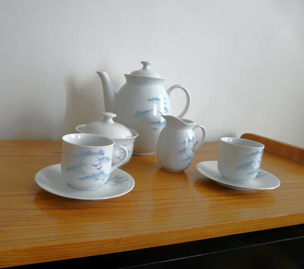 Service à café en porcelaine fine - France