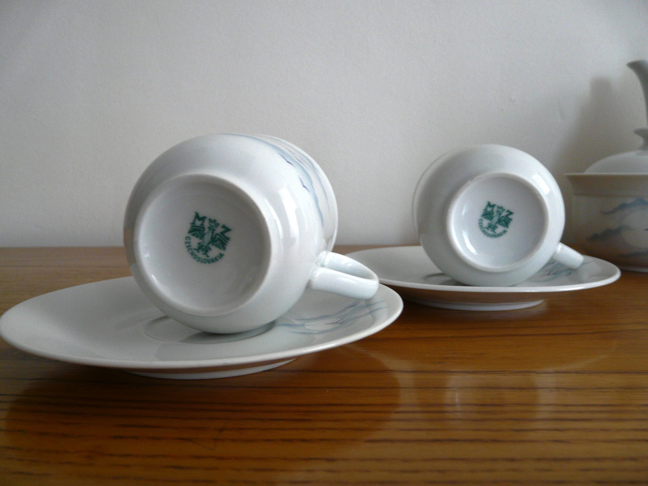 Service à café en porcelaine vintage