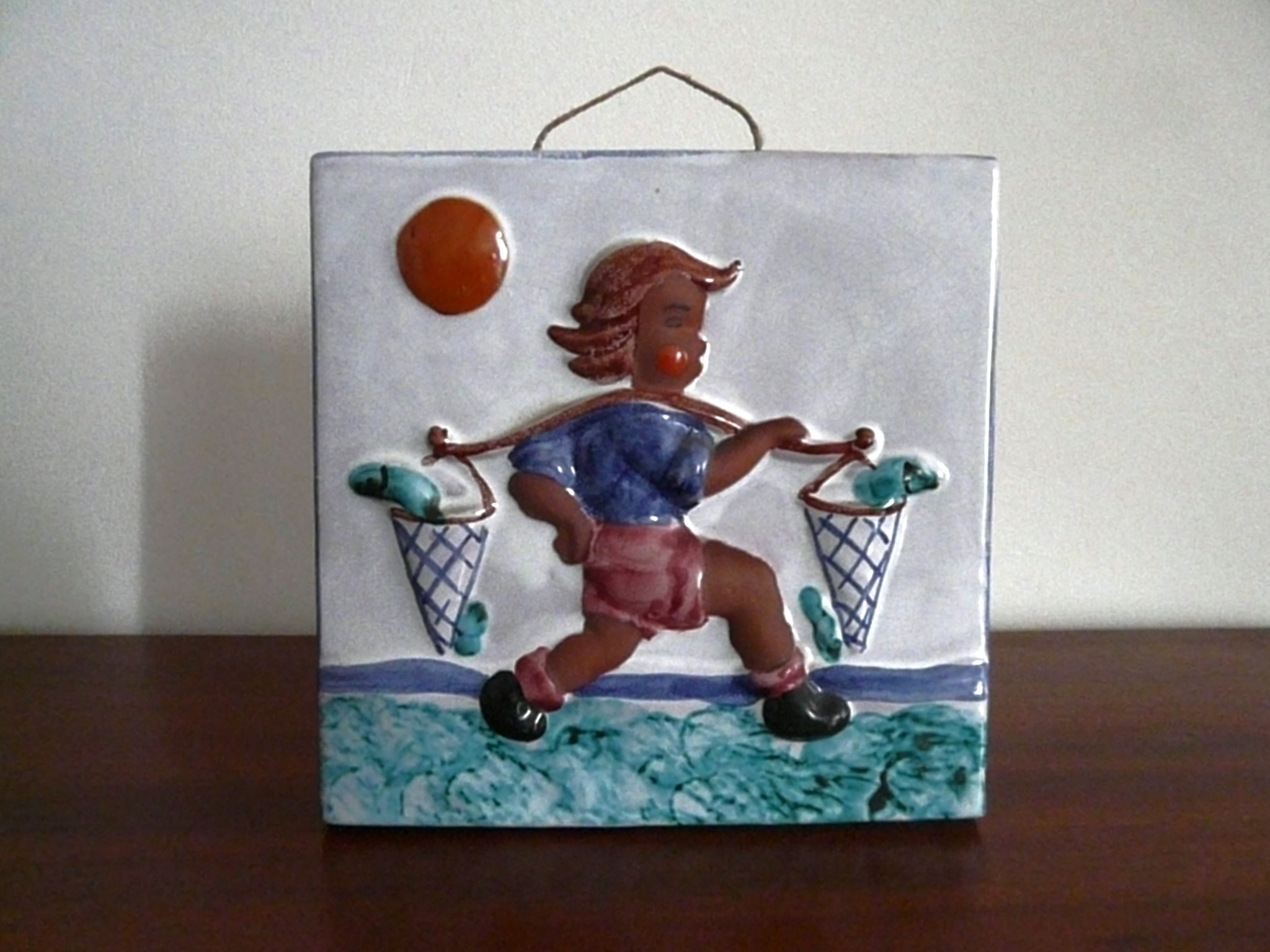 Carreau en céramique vintage