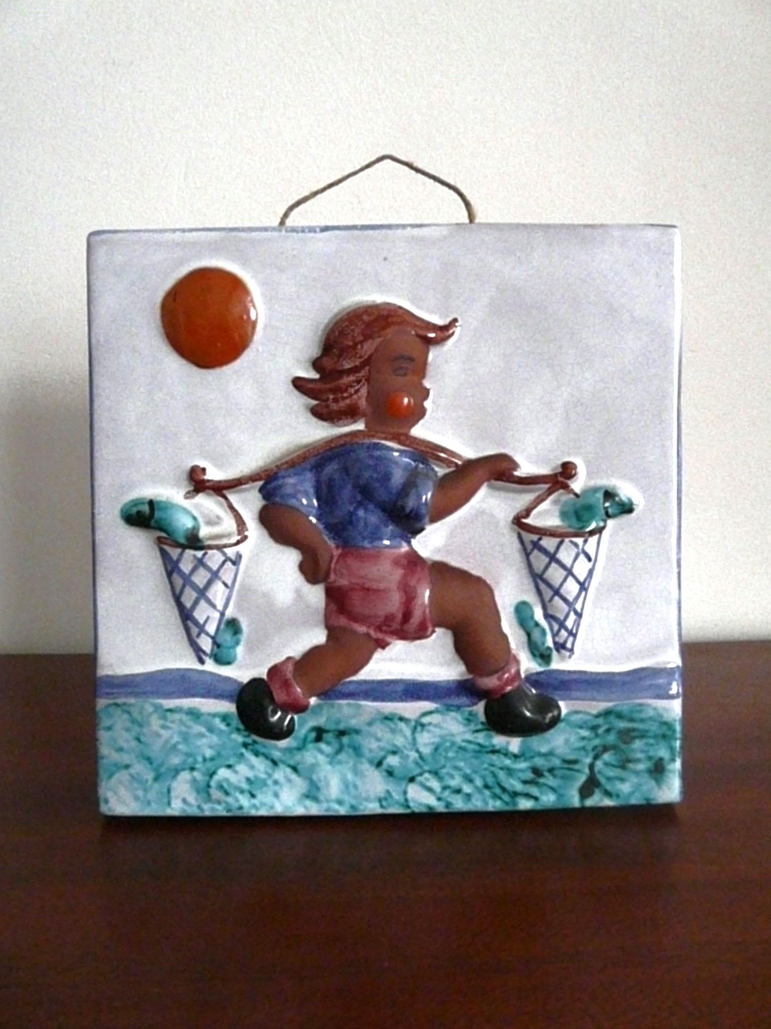 Carreau en céramique vintage