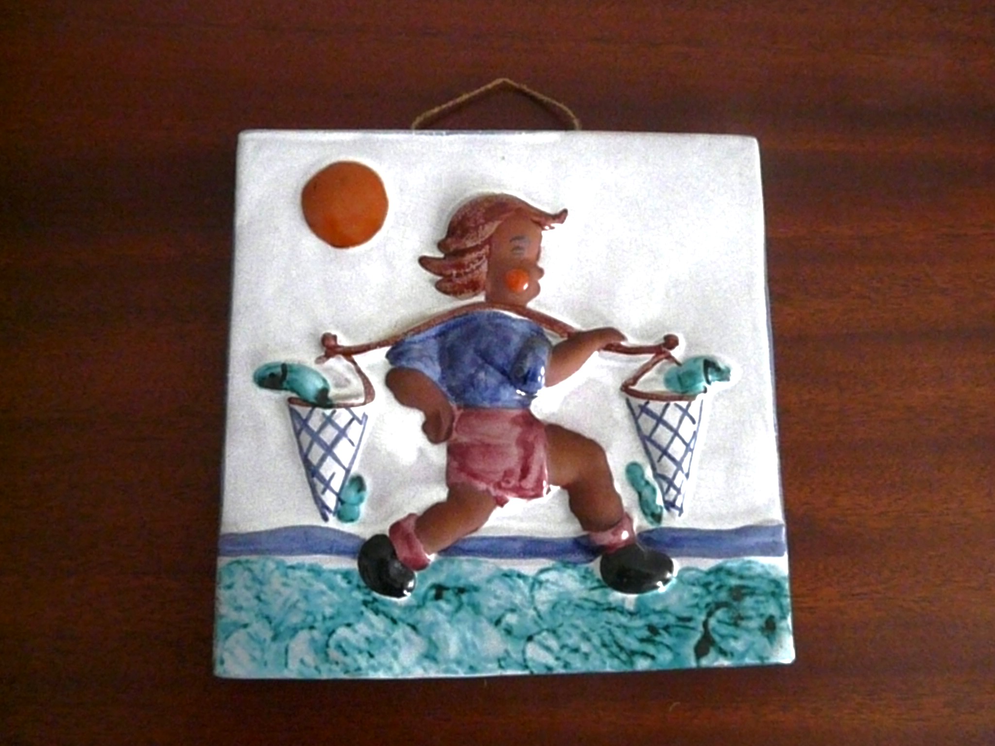 Carreau en céramique vintage