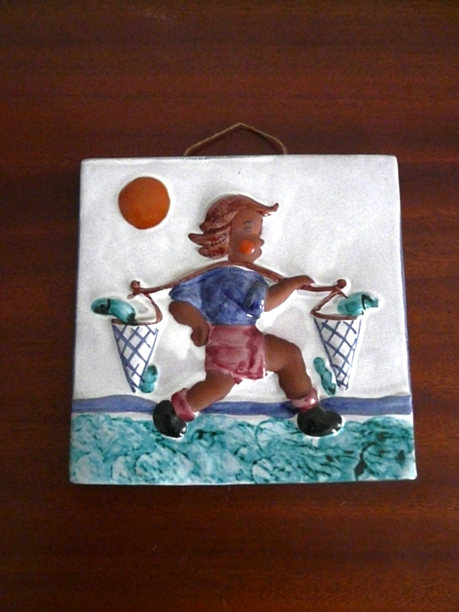 Carreau en céramique vintage