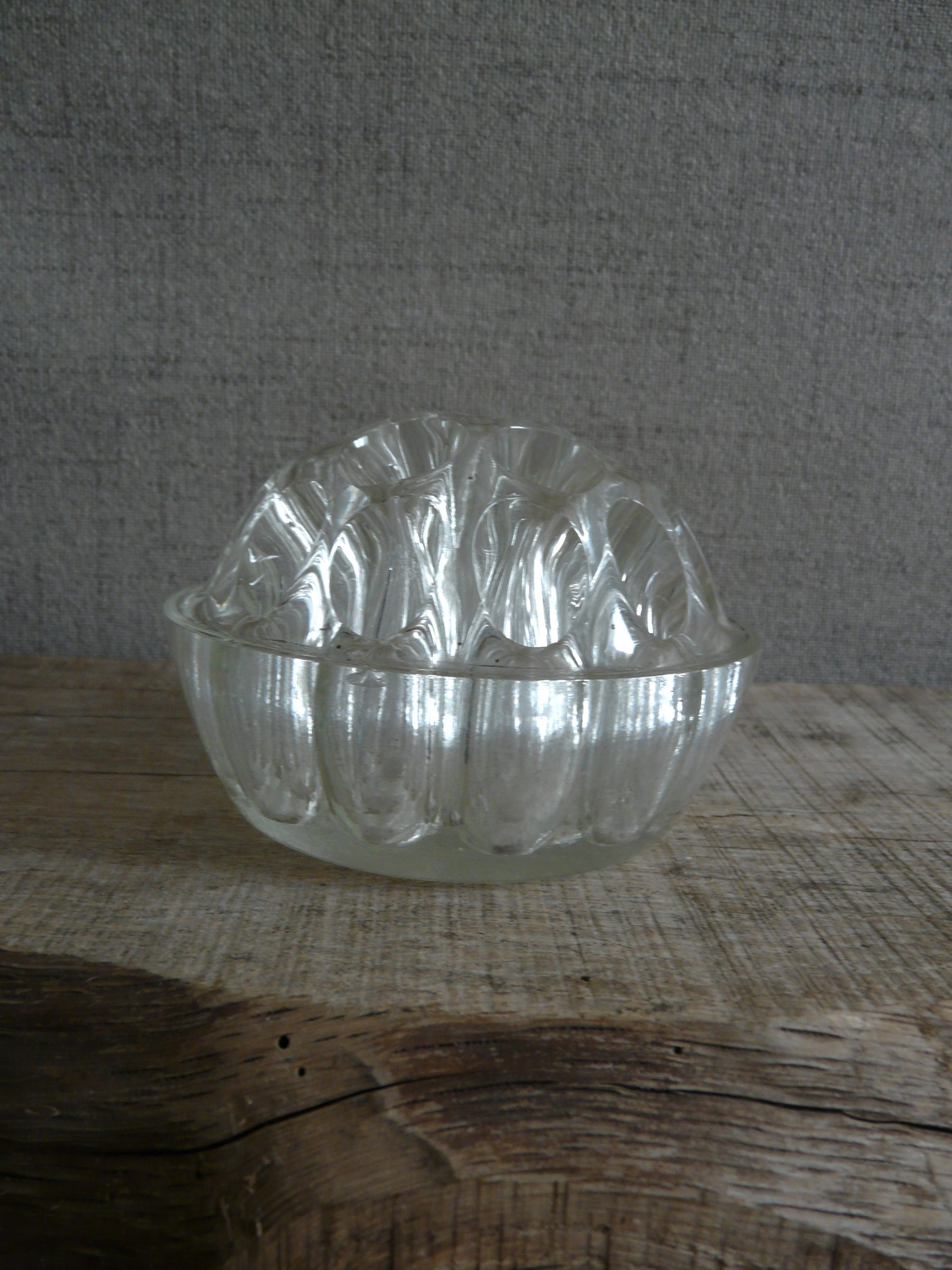 Porte stylo vintage en verre