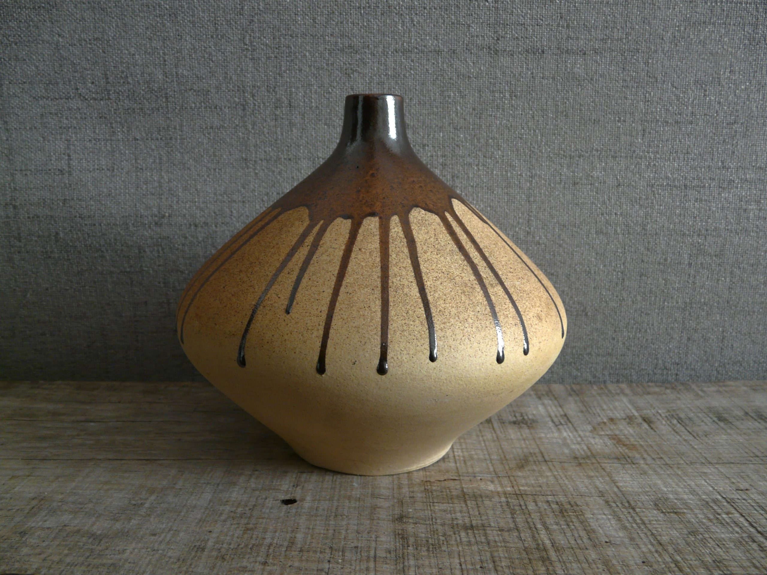 Soliflore en céramique vintage