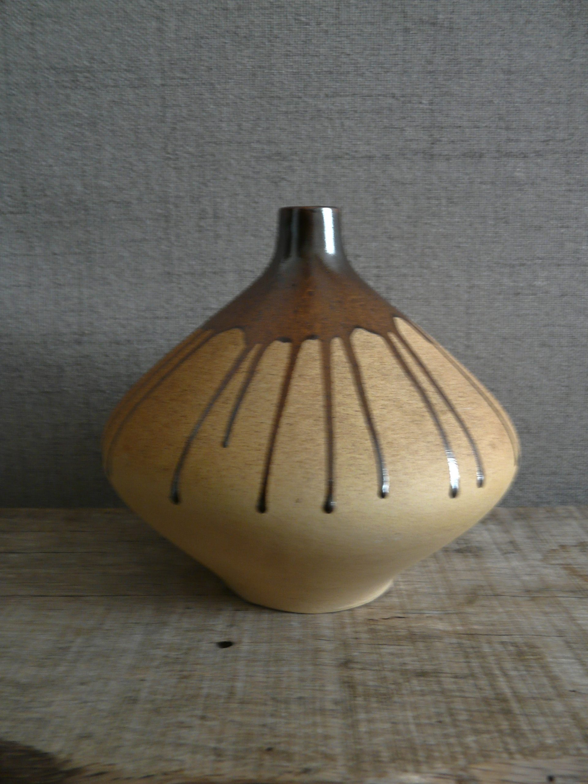 Soliflore en céramique vintage