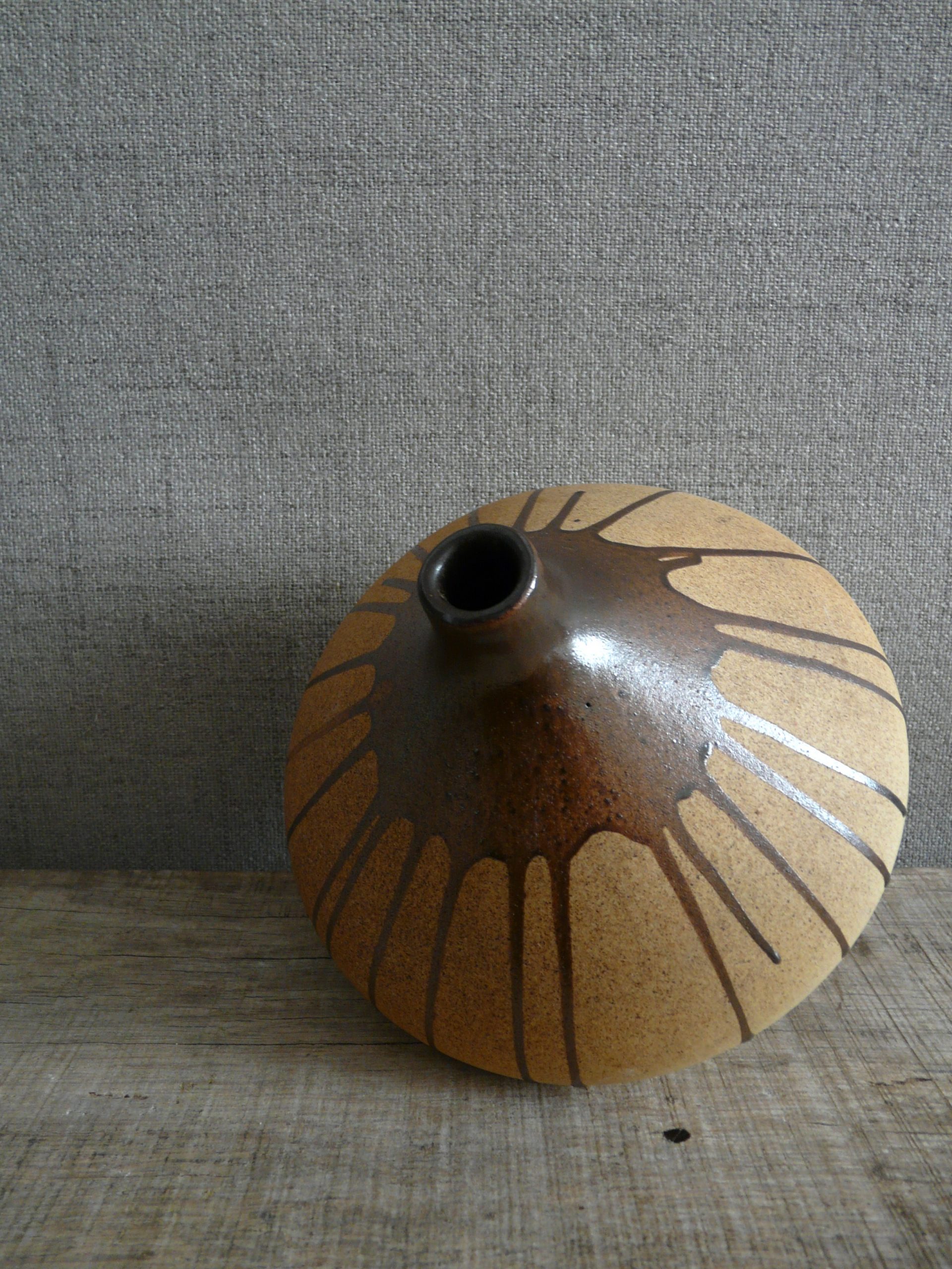 Soliflore en céramique vintage