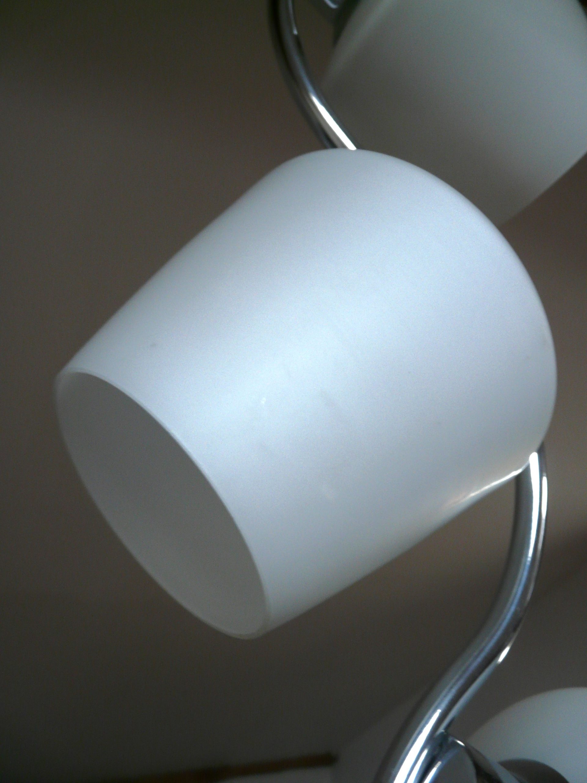 Lustre vintage à trois globes