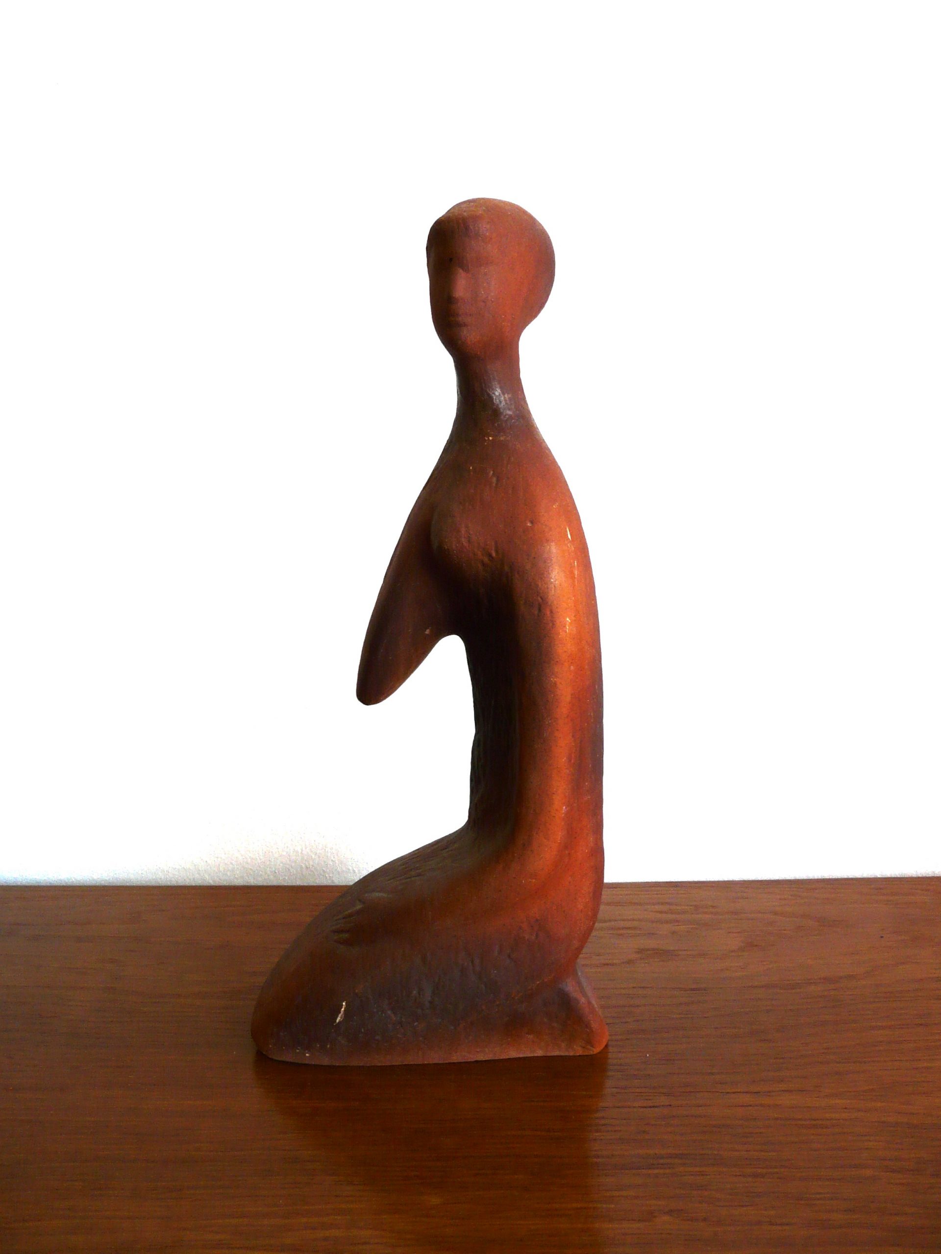 Nu en terre cuite vintage