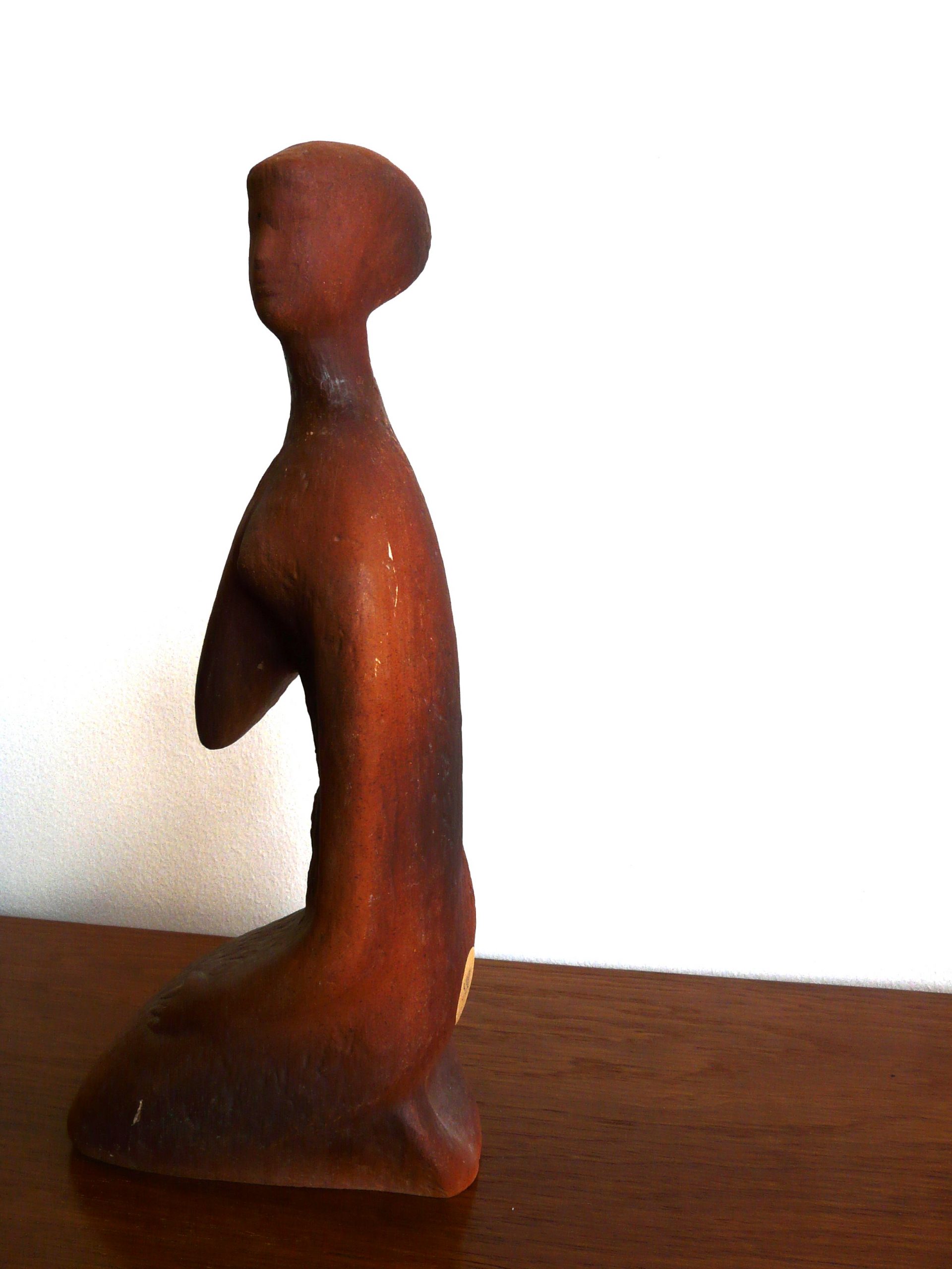 Nu en terre cuite vintage