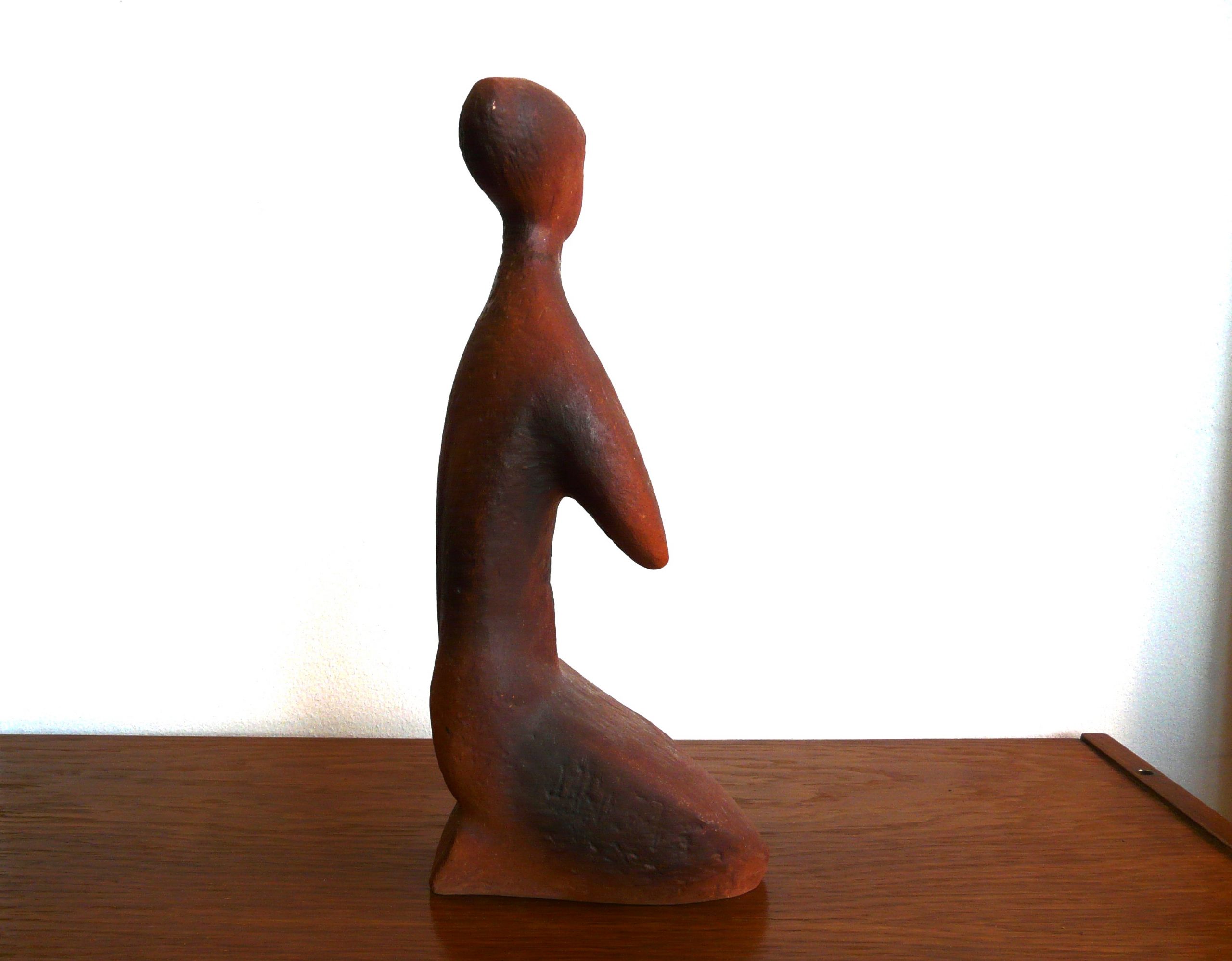 Nu en terre cuite vintage