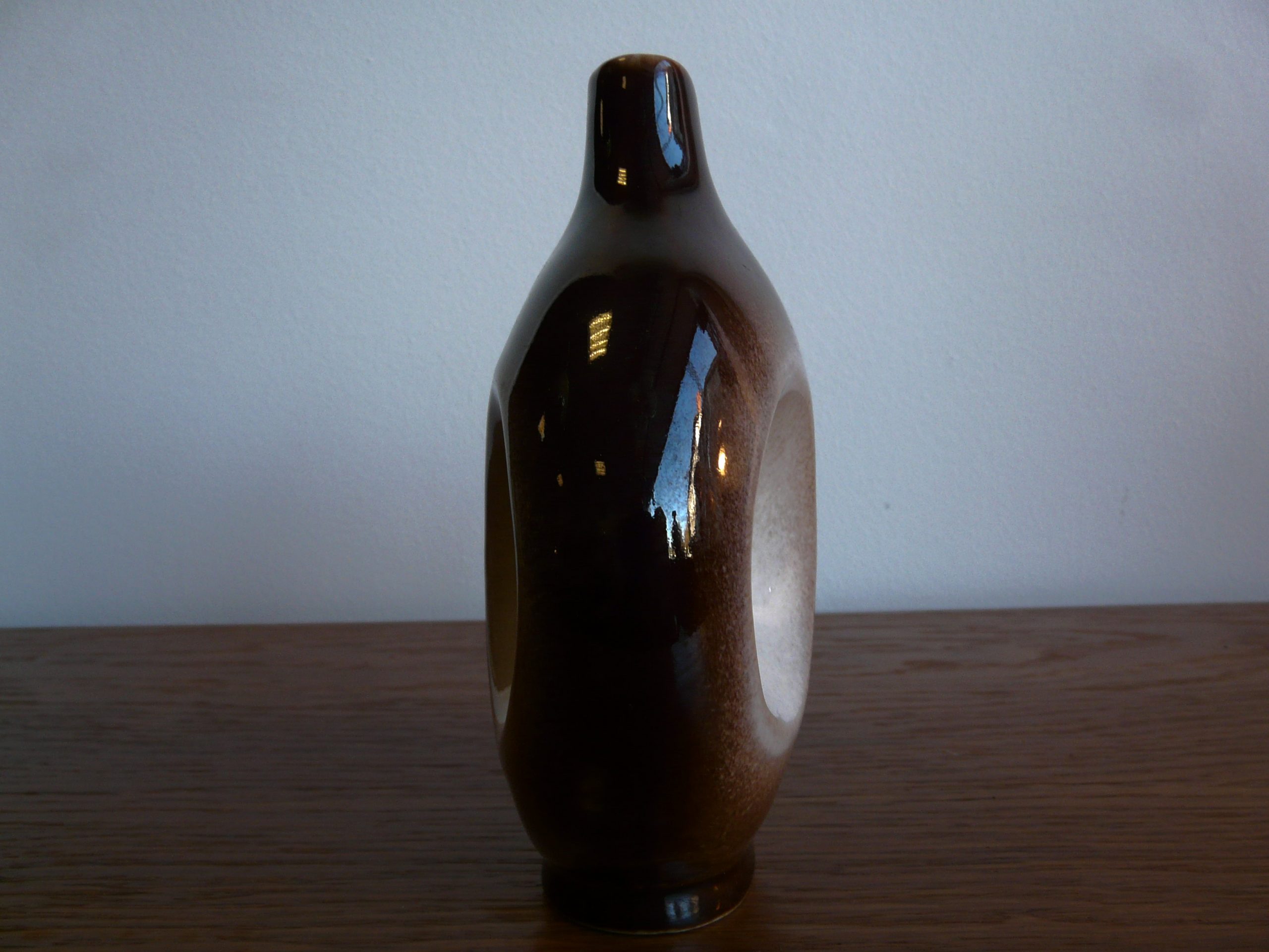 Vase vintage à 3 fleurs