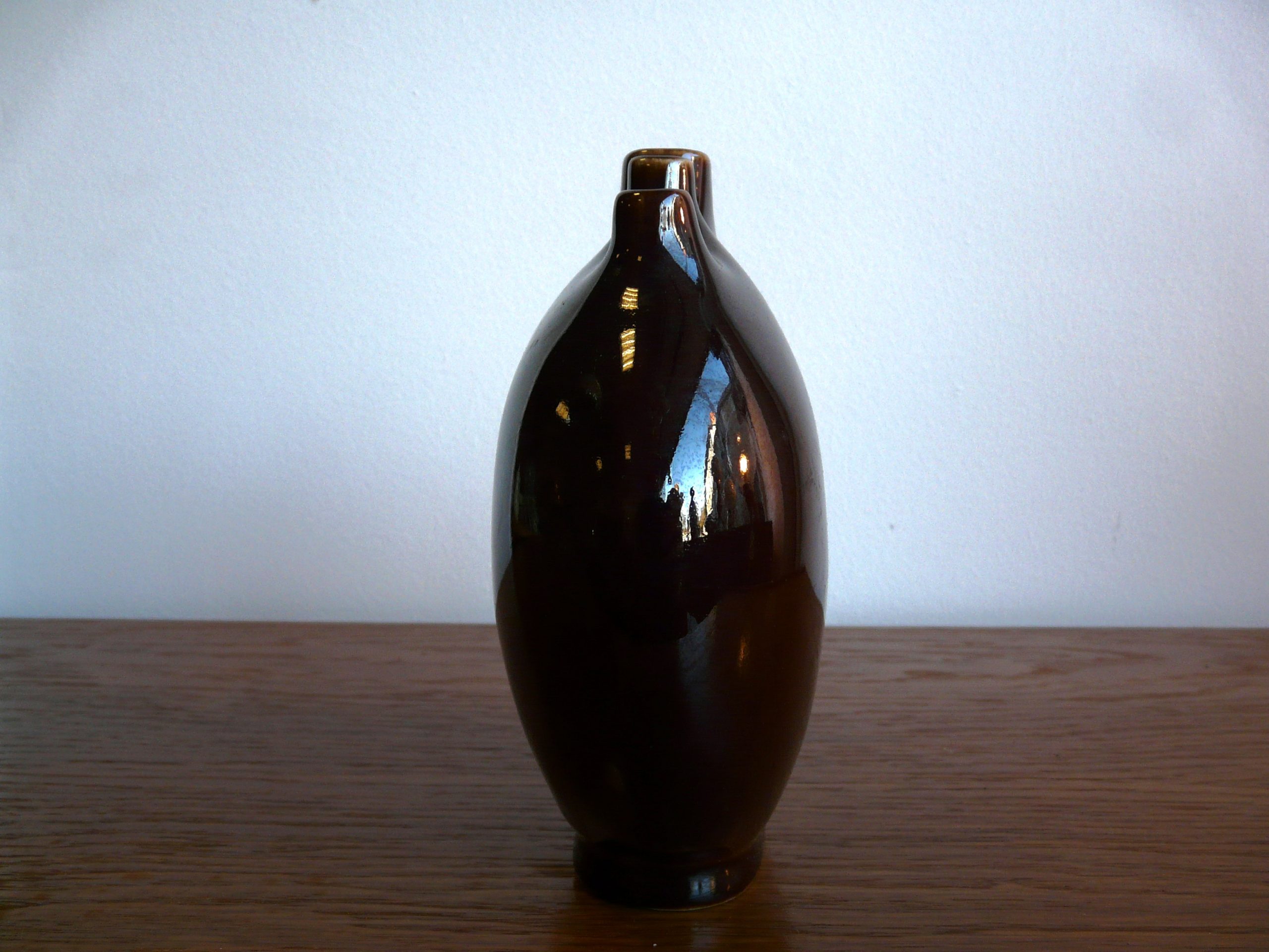 Vase vintage à 3 fleurs