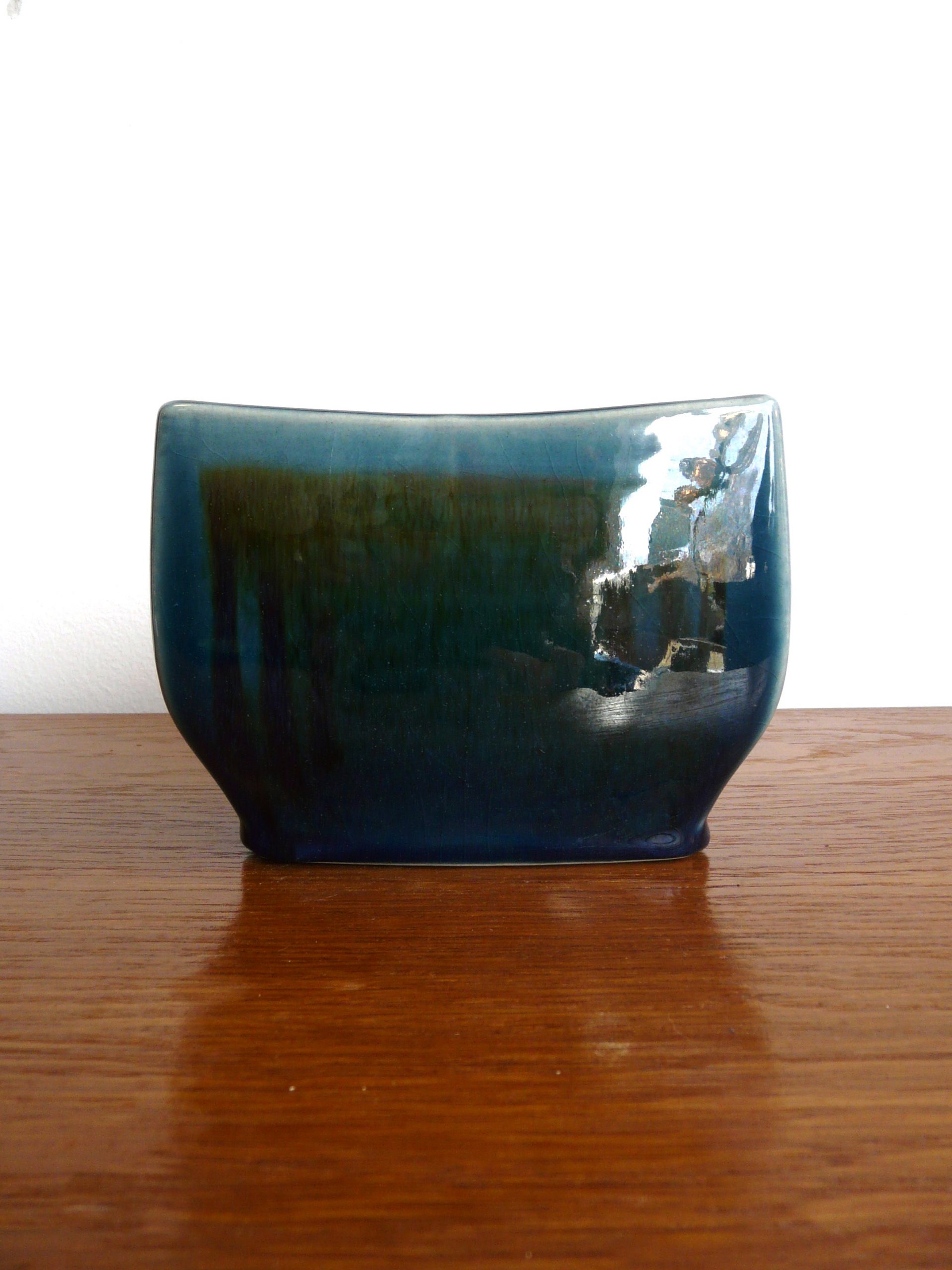 Cache pot vintage en céramique