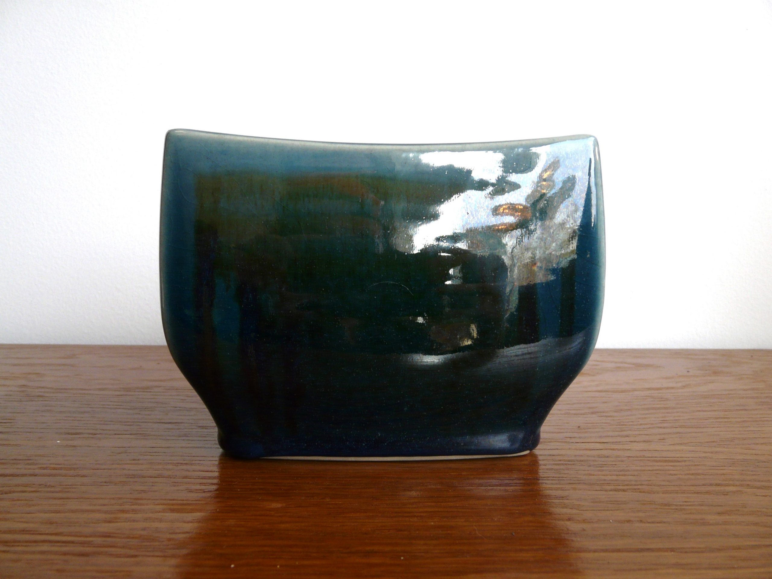 Cache pot vintage en céramique