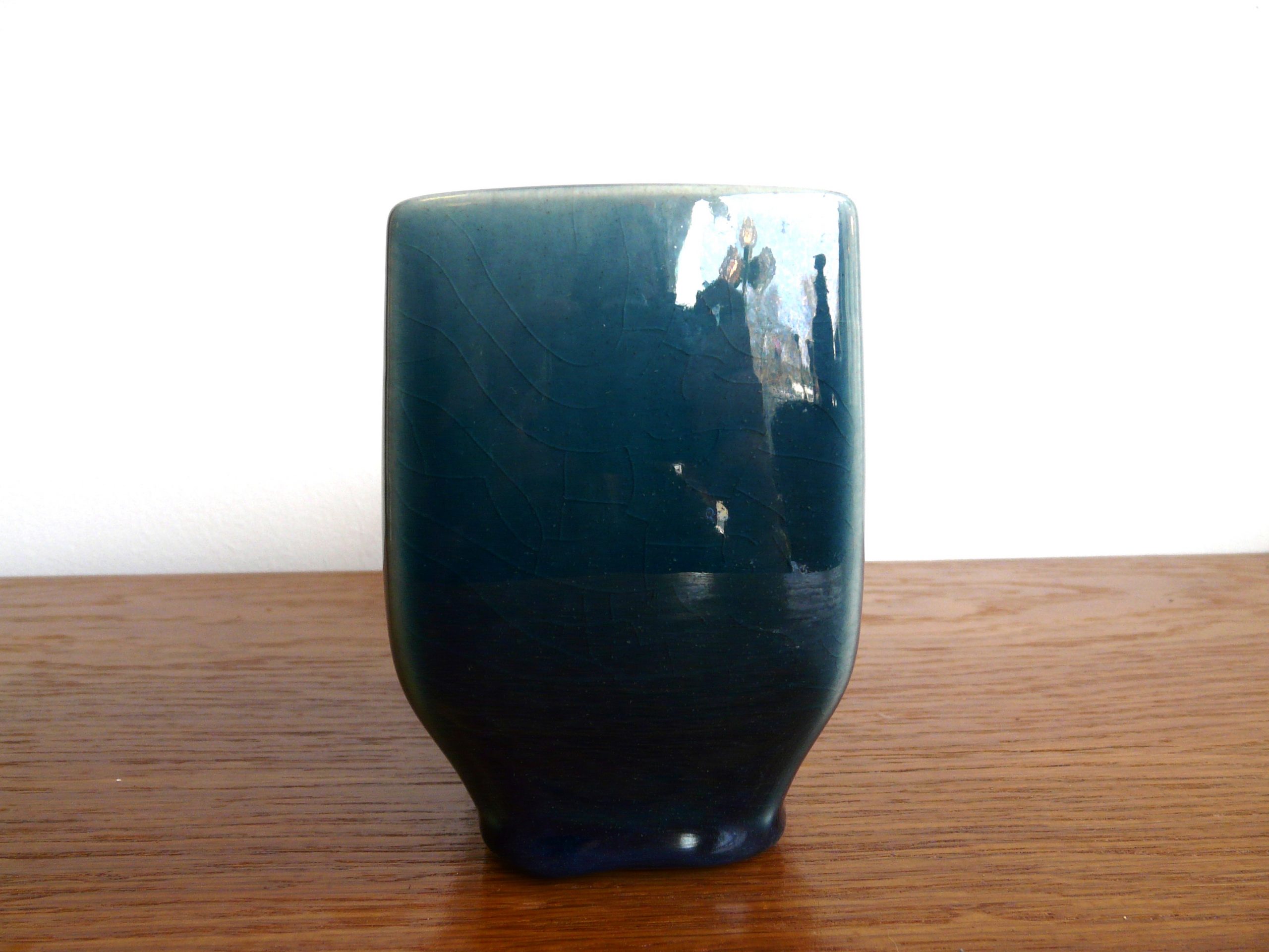 Cache pot vintage en céramique