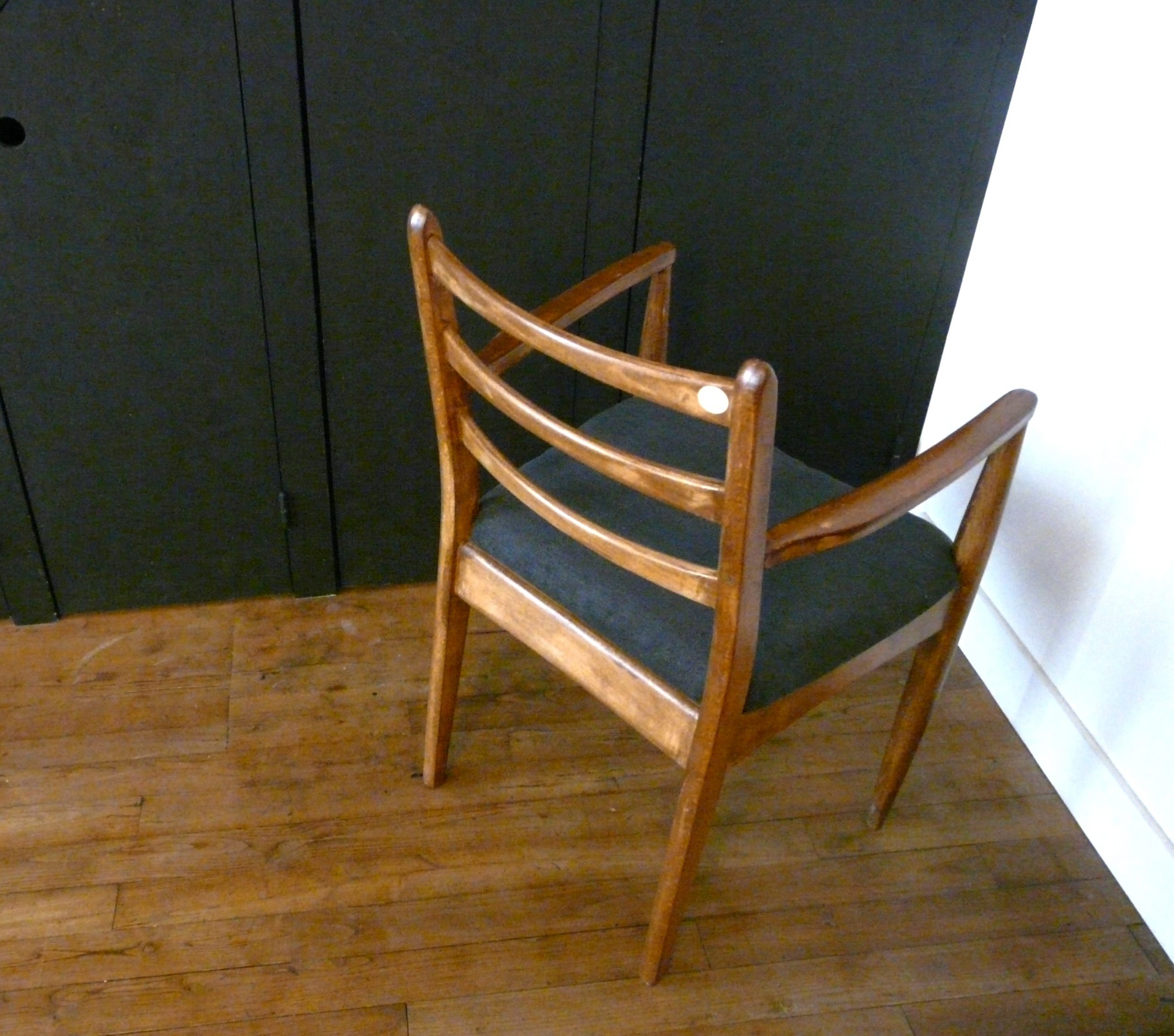 Fauteuil en bois vintage