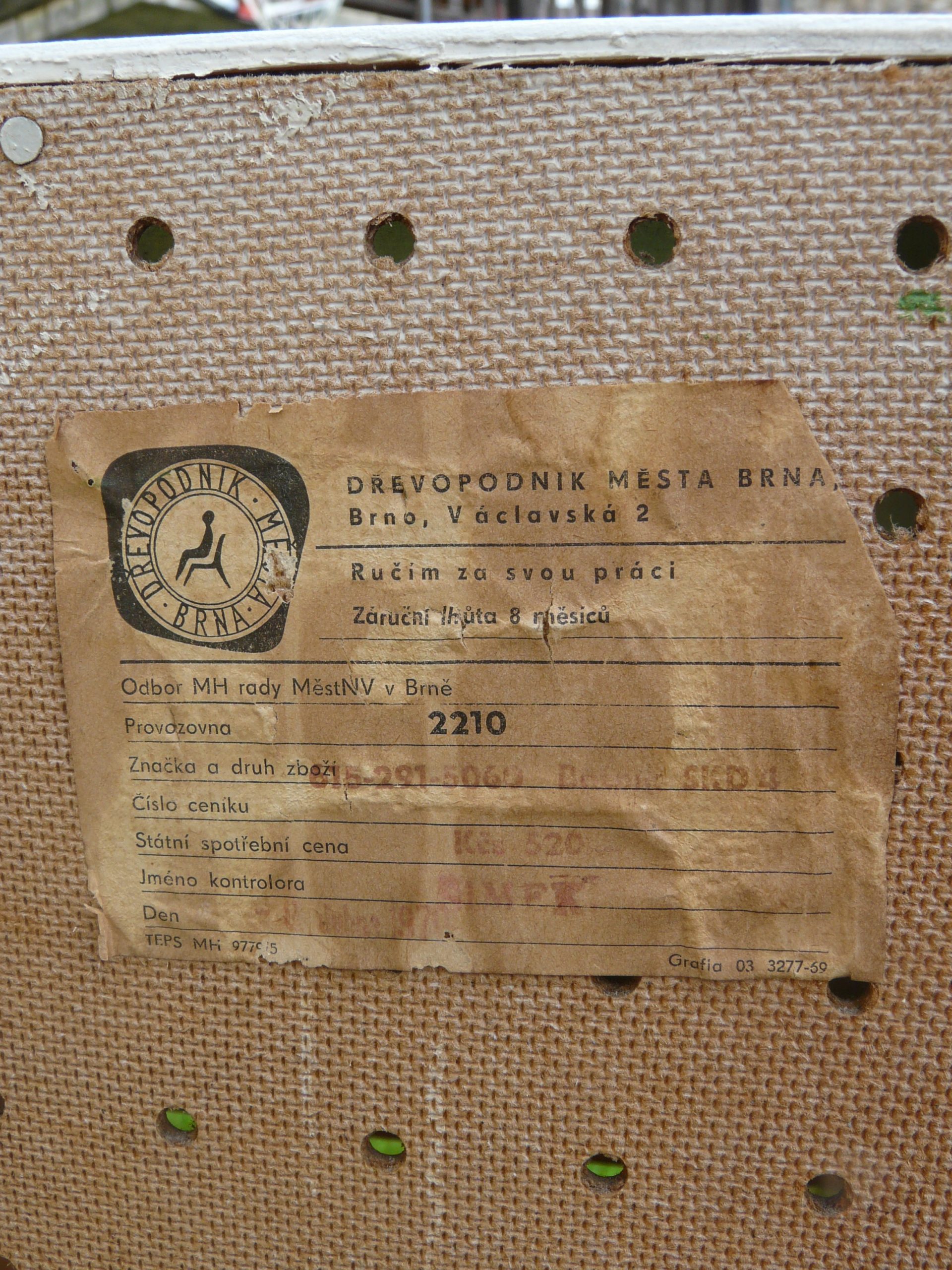 Meuble à chaussures vintage