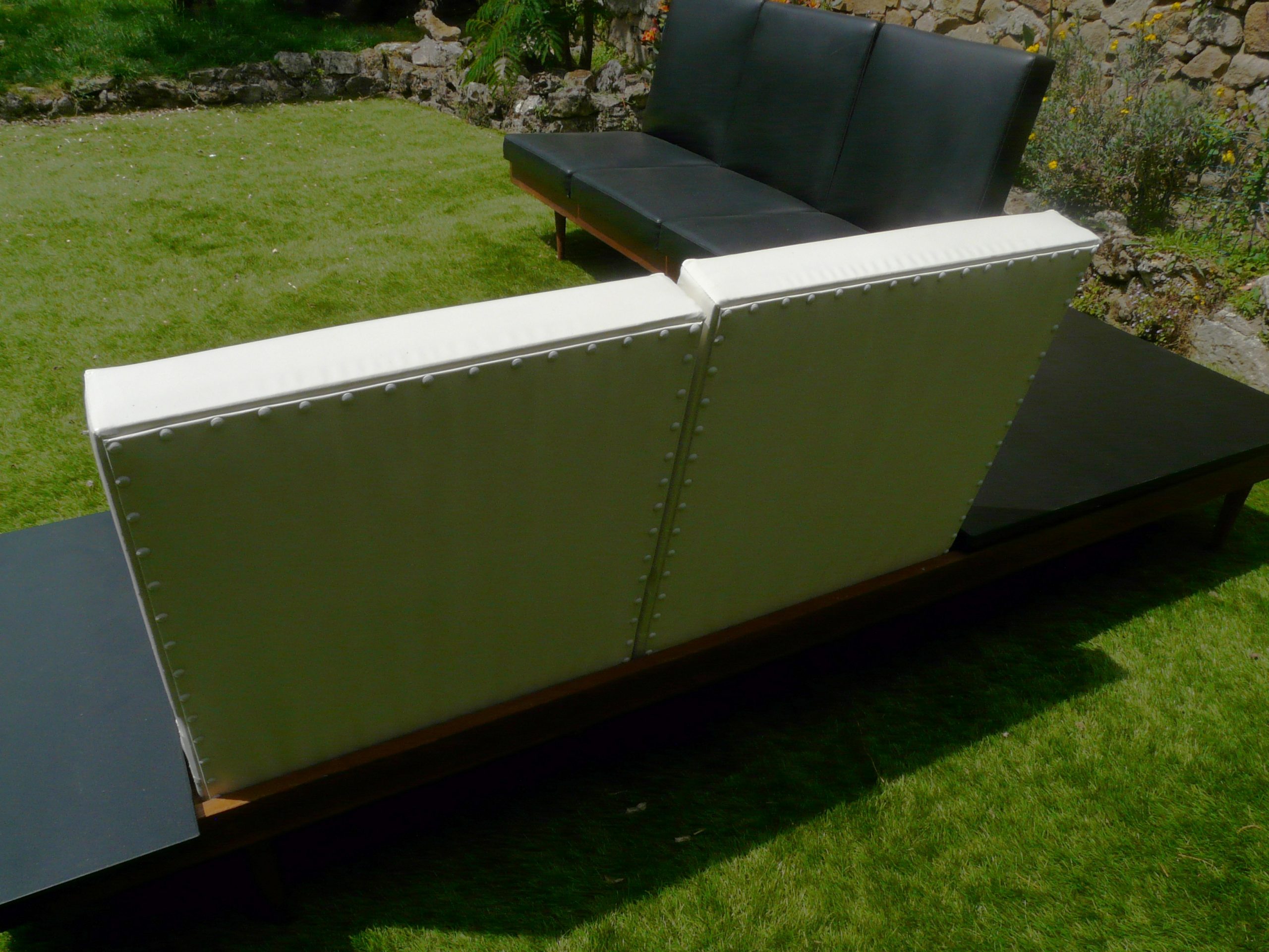 Banquette d'angle vintage – Image 9