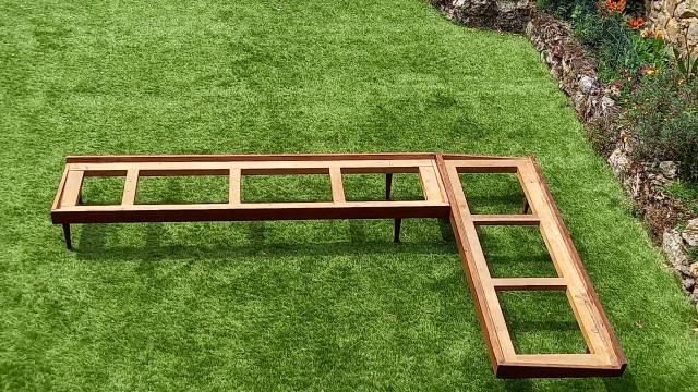 Banquette d'angle vintage – Image 3