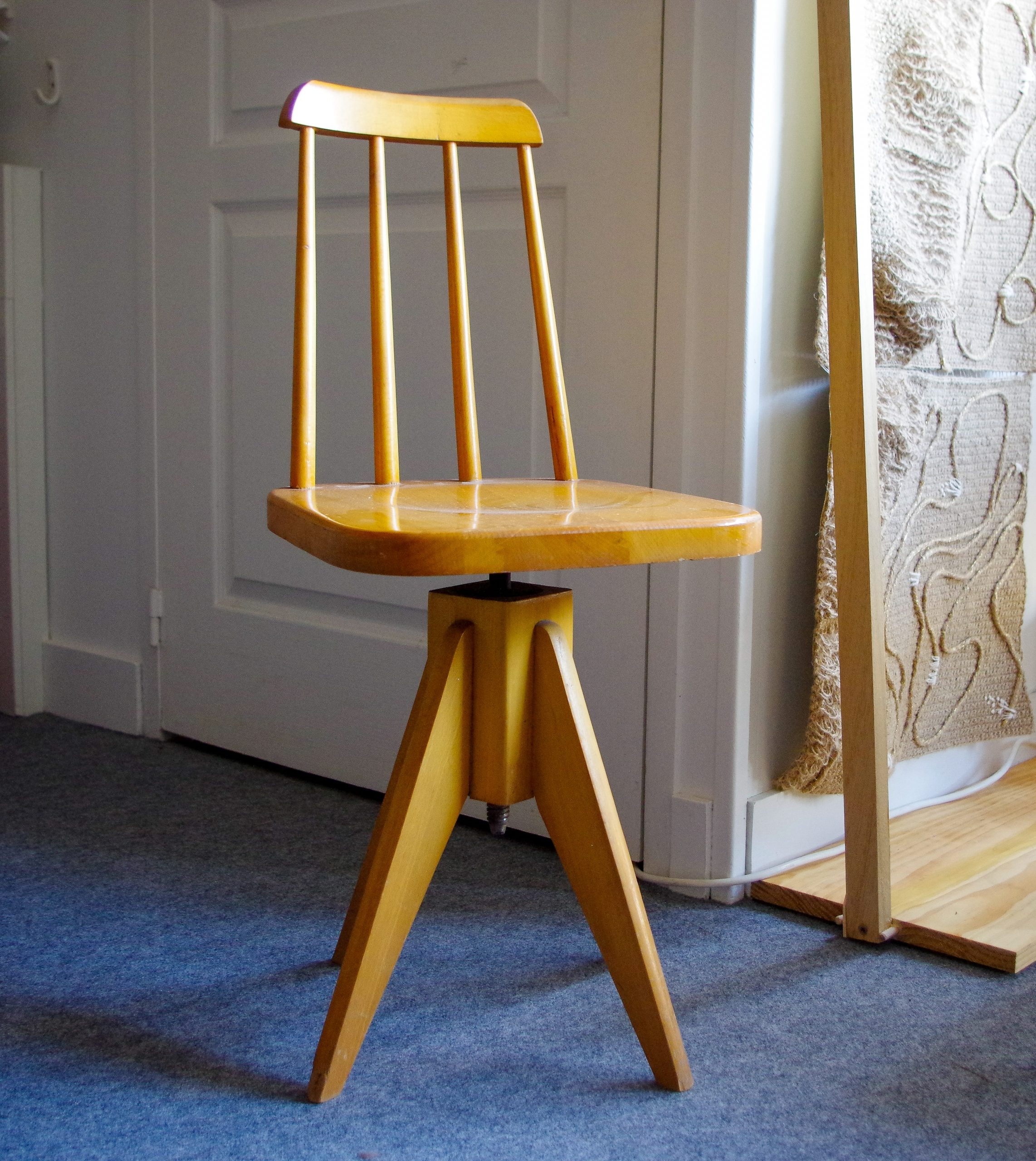 Chaise de bureau vintage