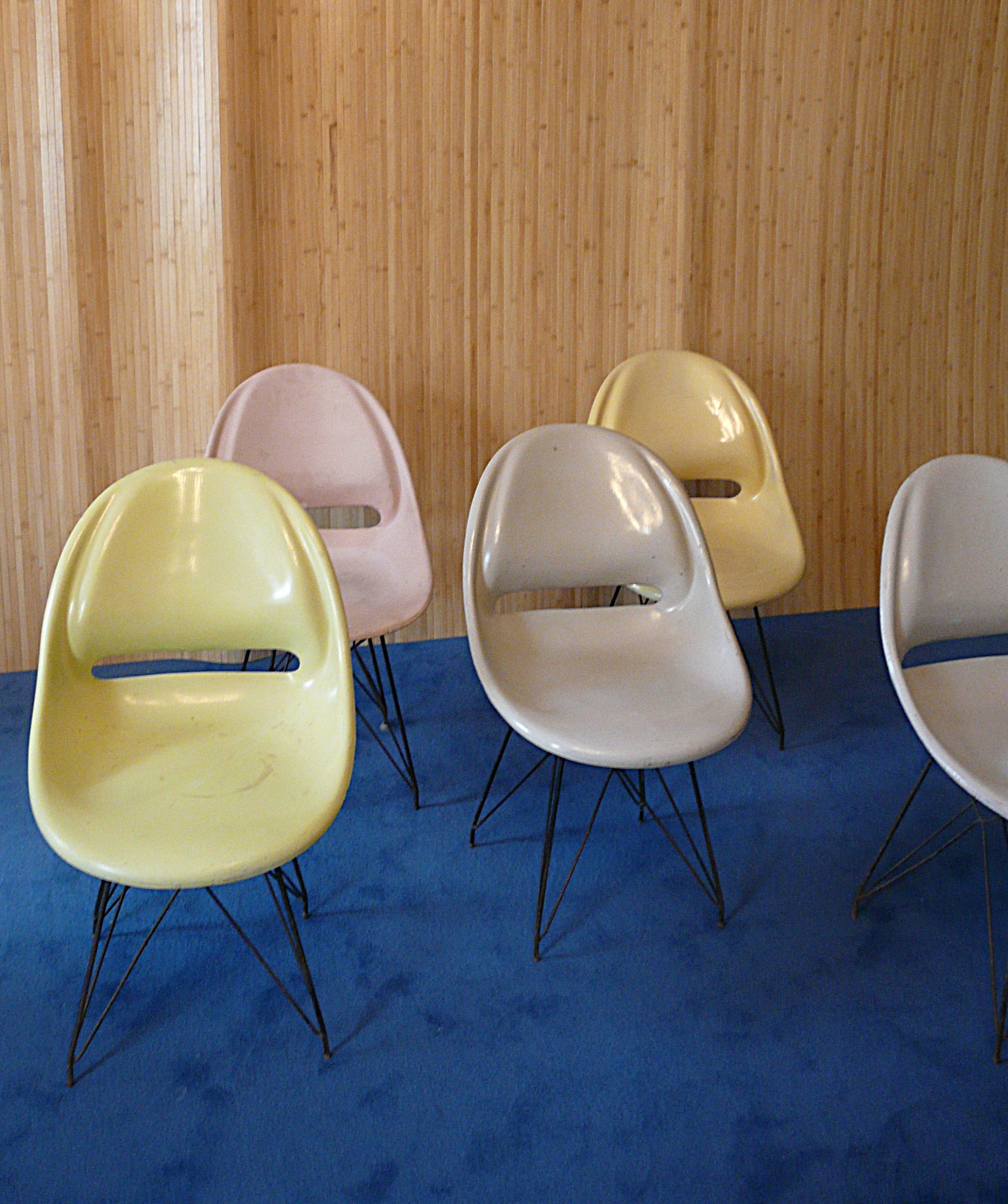 Chaises vintage Vertex