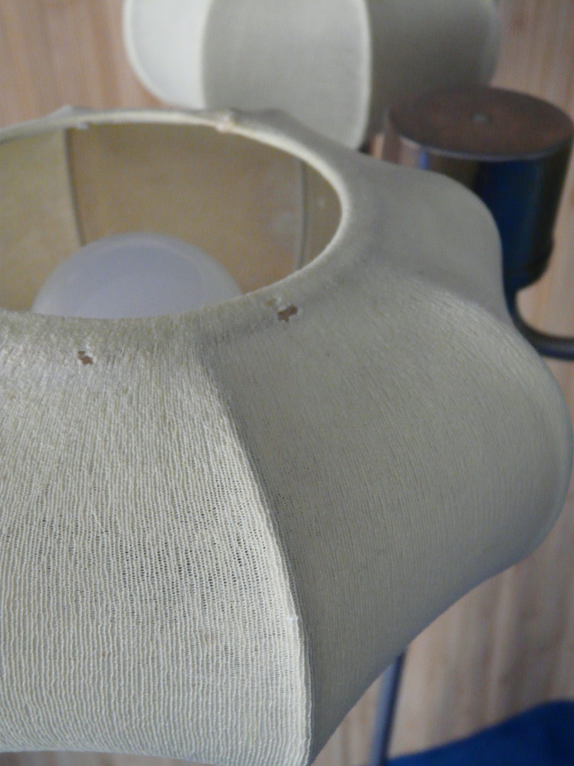 Lampadaire vintage à trois abat jour – Image 6
