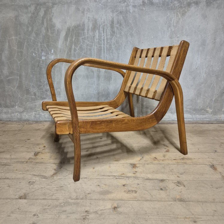 Fauteuil vintage de Kropacek et Kozelka – Image 2